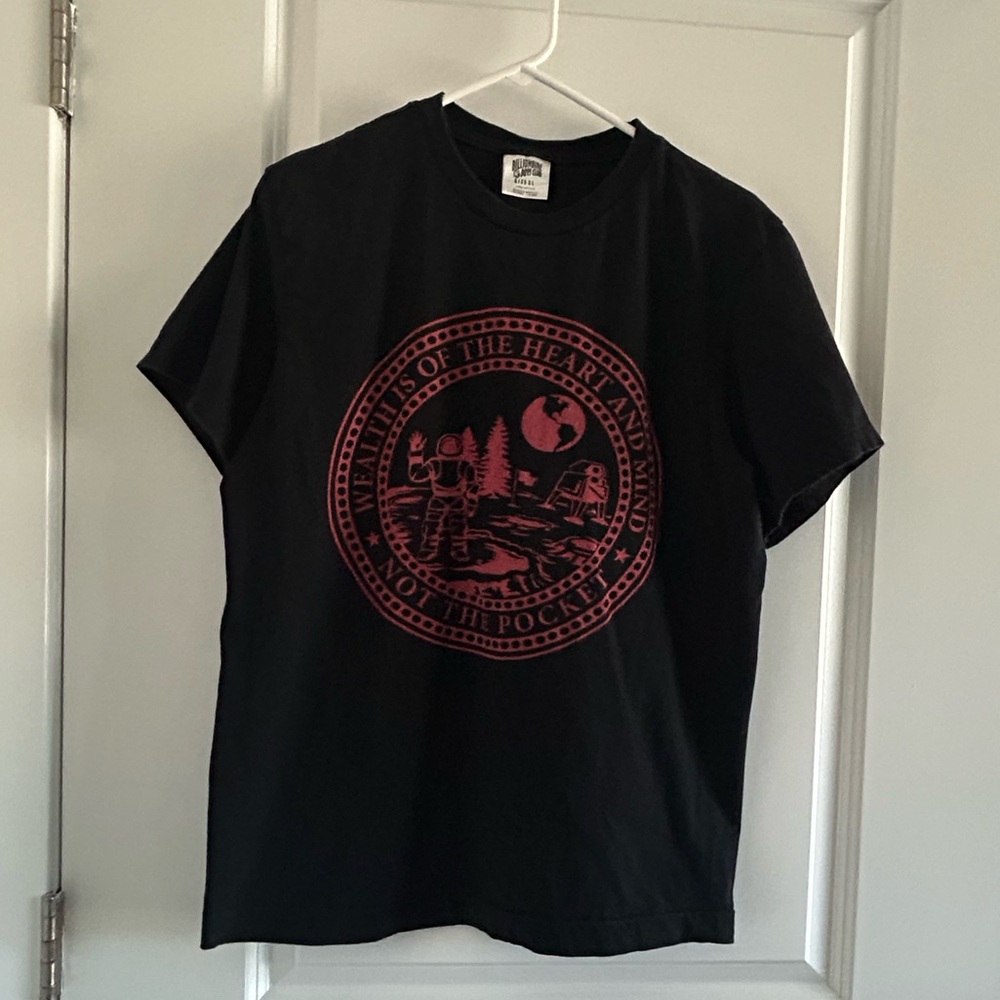 BILLIONAIRE BOYS CLUB •  Black & Red T-Shirt • XL